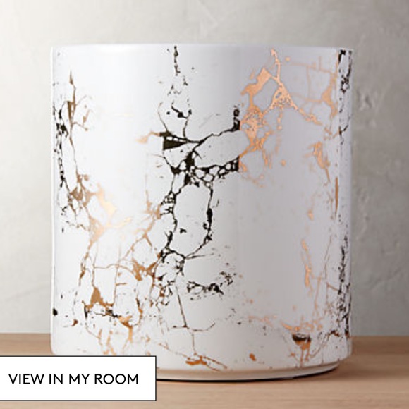 CB2 Other - CB2 Palazzo marbleized planter